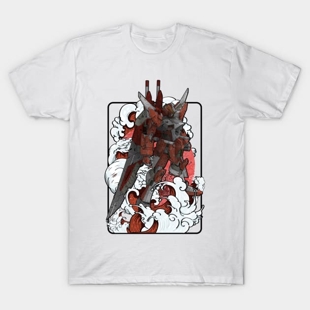 Justice Gundam T-Shirt by gblackid